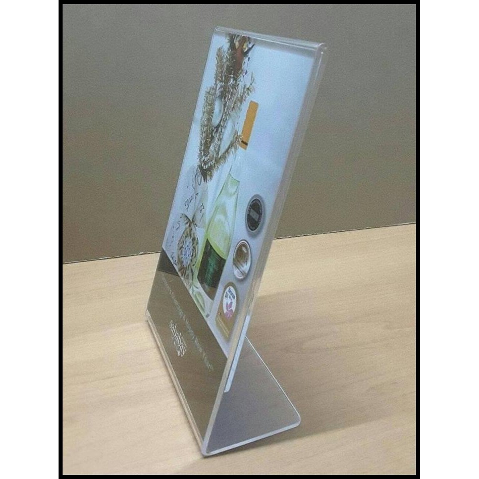 

TERBARU RUNE ACRYLIC TENTCARD/NOMER MEJA UK. 10 X 7.5 CM !!