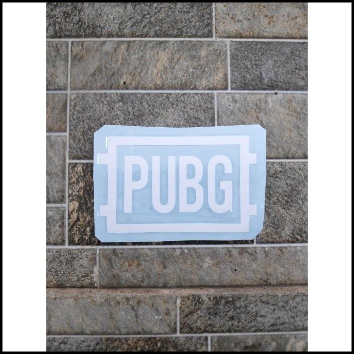 

GRATIS ONGKIR CUTTING STIKER LOGO GAME PUBG MOTOR BUKU HELM LAPTOP HP TEMPELAN STICK !!!!!