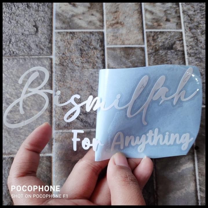 

GRATIS ONGKIR BISMILLAH FOR ANYTHING MUSLIM ISLAM CUTTING STIKER KATA DAKWAH PUASA