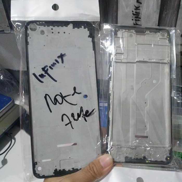 FRAME TULANG TENGAH TATAKAN LCD INFINIX NOTE 7 LITE