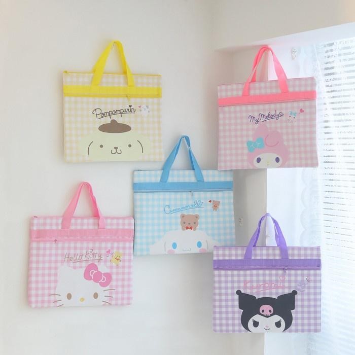 

[Khusus Batam] Organizer Buku Stationery, Map Buku Les Kartun Lucu Kitty [G]