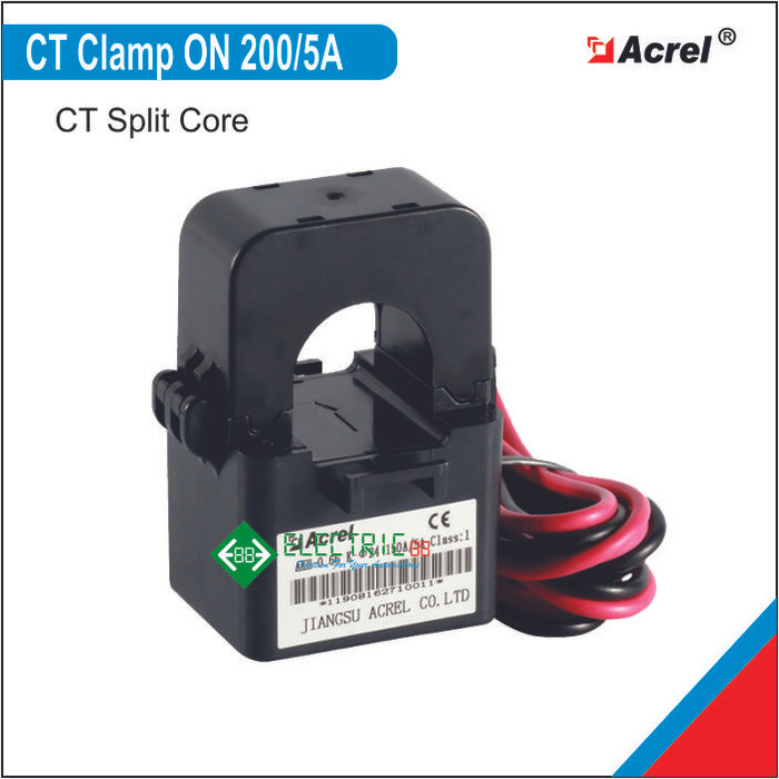Ct Clamp On, Split Core 200/5A