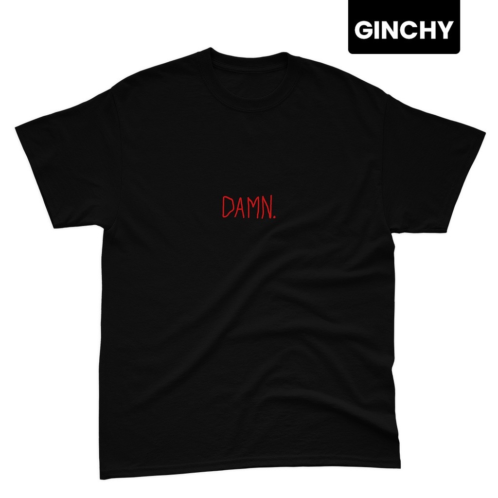 Kaos Kendrick Lamar | DAMN. TEE | Lamar | Kendrick | Atasan | Santai | Unisex |JcuFPKPS|