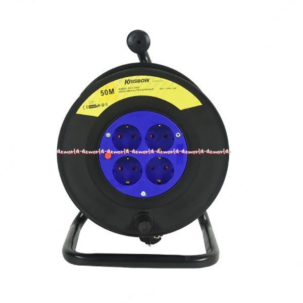 

Krisbow Socket Roll Kabel Roll Gulung 50Meter