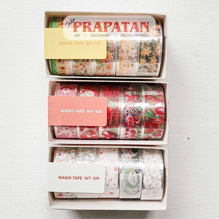 

Joyko Washi Tape Set Wt-107~109 Pita Perekat #Original