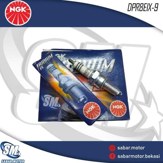 Busi Iridium motor TIGER REVO - SCORPIO - CB Busi NGK Iridium DR8EIX