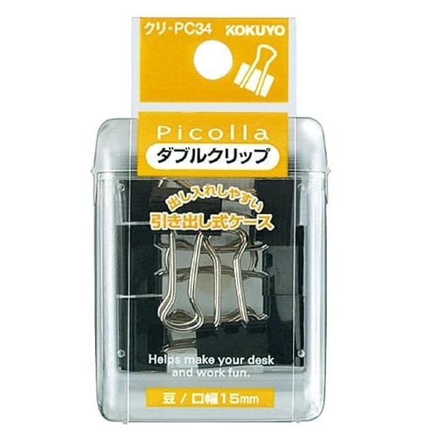 

Kokuyo Picolla Binder Clip - Kuri-Pc34 #Original