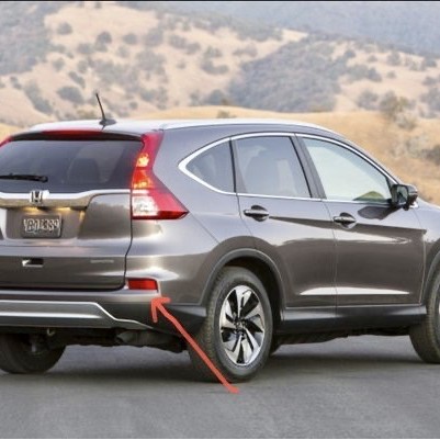 Mata Kucing Reflektor Bumper Bemper Belakang Honda Crv Gen 4 2016 2017