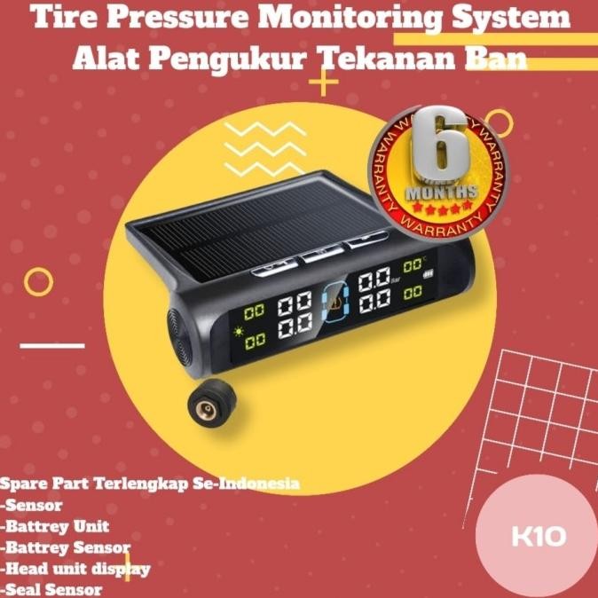 Tpms Monitor Pengukur Tekanan Angin Ban Mobil Original Dan Terpercaya