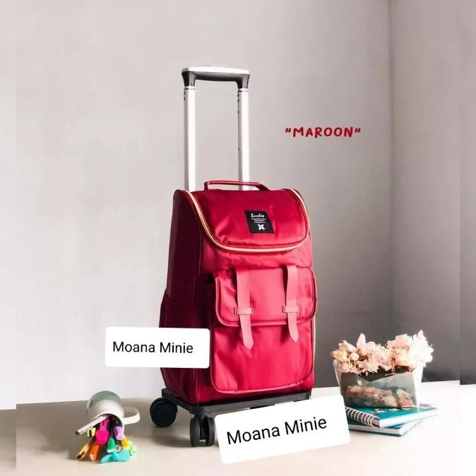 TAS TROLI ANELLO 4 RODA TROLLEY BAG TAS TRAVEL ANELLO BERKUALITAS