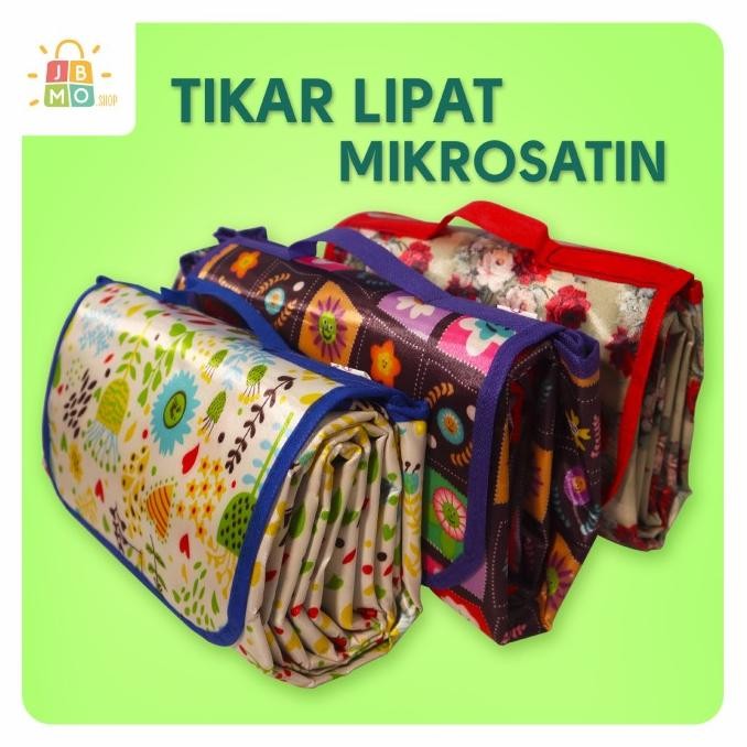 Tikar Piknik Lipat Microsatin/karpet lipat piknik microsatin GMM