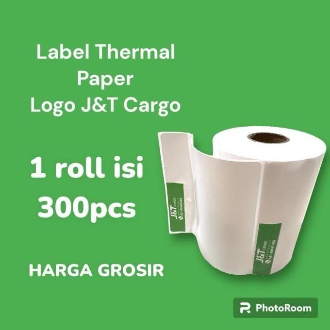 

Sale Kertas Thermal Label Barcode Jnt Cargo 1 Roll Isi 300Pcs 100X100Mm