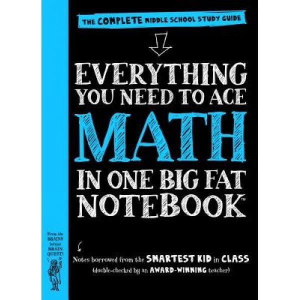Everything You Need to Ace Math in One Big Fat Noteboo - 9780761160960