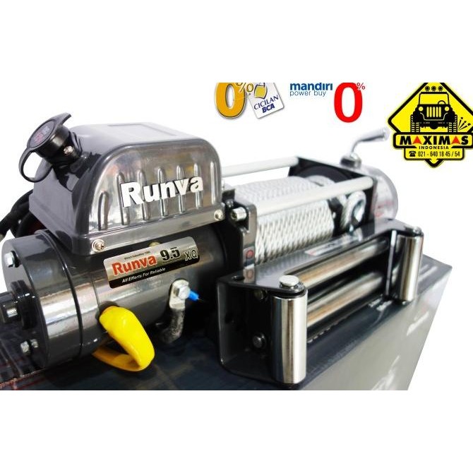 Runva Winch EWX-9500-Q Generasi 3 (4,3ton) Super High Speed