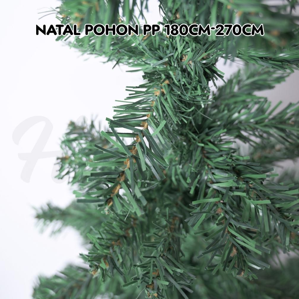 [150 180Cm] Pohon Natal Christmas Tree Ukuran 150 - 180 Cm / Pohon Cemara Dekorasi Hiasan Natal / Po