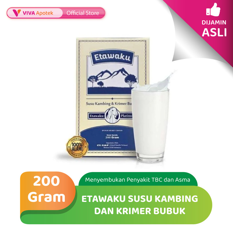 

Etawaku Susu Kambing dan Krimer Bubuk (200 Gram)