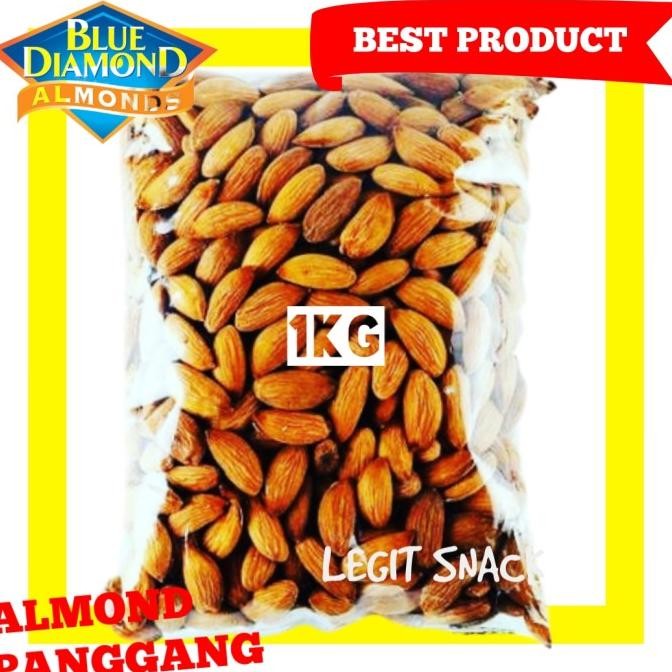 

1KG KACANG ALMOND PANGGANG KUPAS BLUE DIAMOND OVEN ALMOND ROASTED 1 KG WS88