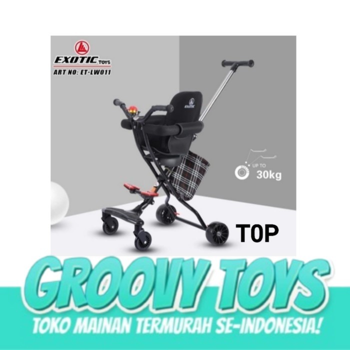 Stroller Bayi Exotic Roda 4 - Exotic LW