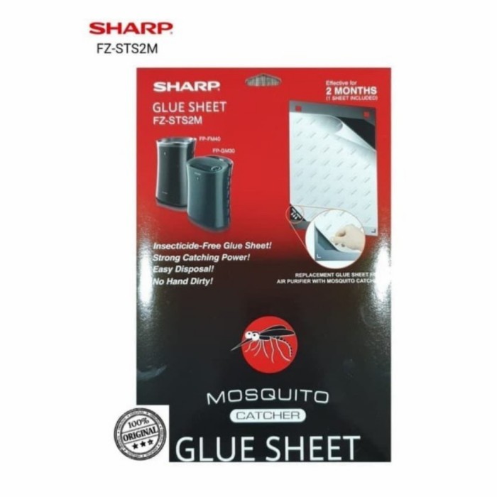 

BEBAS ONGKIR - Glue Sheet Lem Nyamuk Air purifier SHARP Original FZ-STS2M