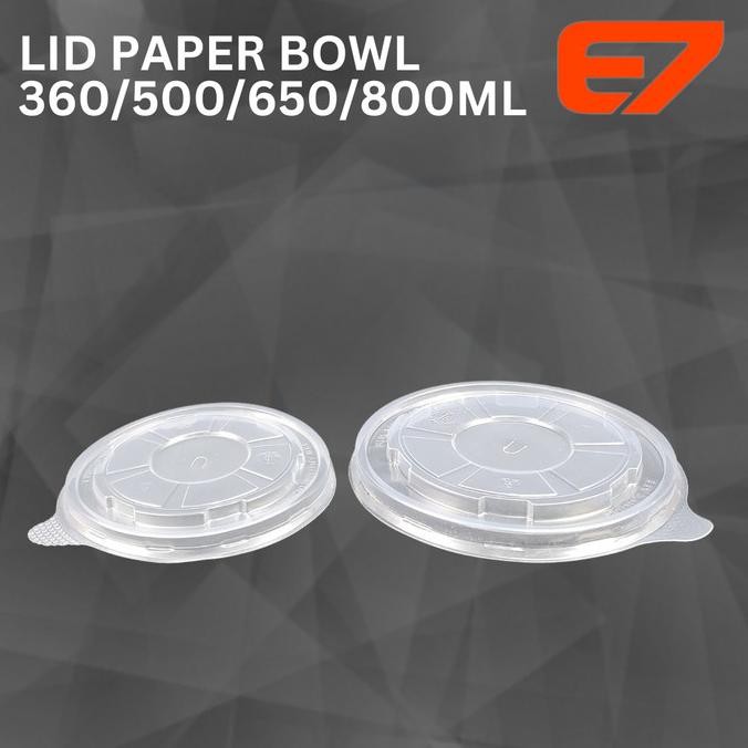 

Paper Bowl Kraft + Lid - RIce Bowl (isi 500pcs) (GROSIR) SS99