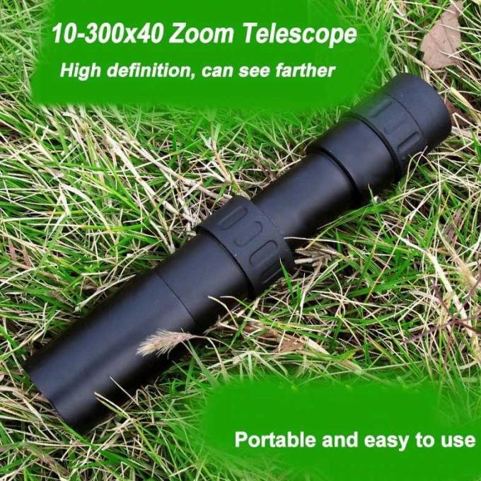 Sale Nikula Monocular Telescope Teropong Handphone 10-300X40 Zoom Ttvxo