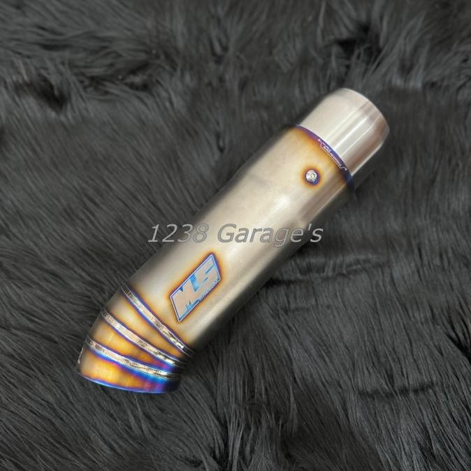 BEBAS ONGKIR - MS Titanium tailpipe diesel 3" inch / tailpipe titanium diesel MS
