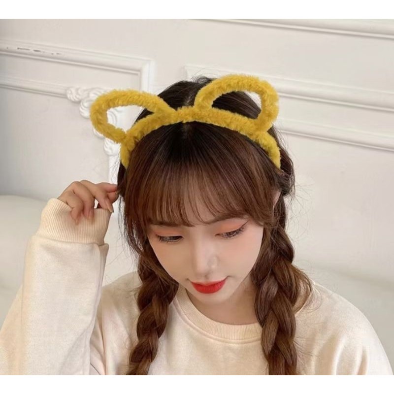 Bando telinga kucing / bando bulu