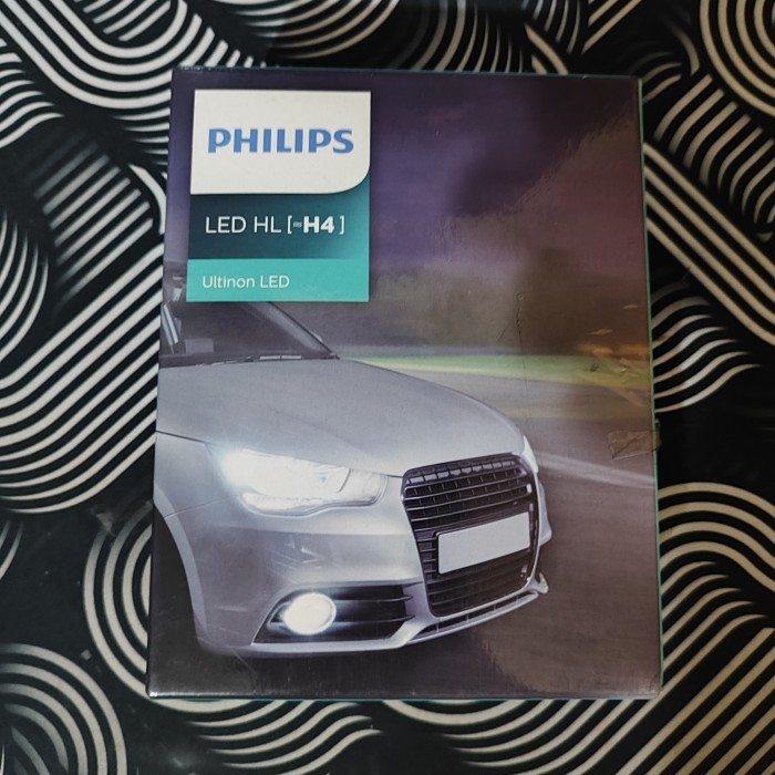 Lampu Mobil Philips Led H4 Ultinon Led 6200K Bekas (Copotan)