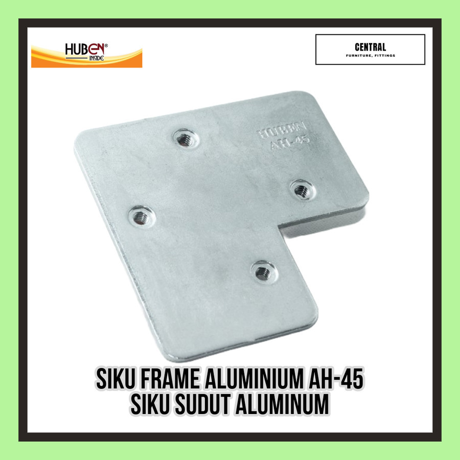 Siku Frame Aluminium AH-45 / Siku Sudut Aluminium HUBEN
