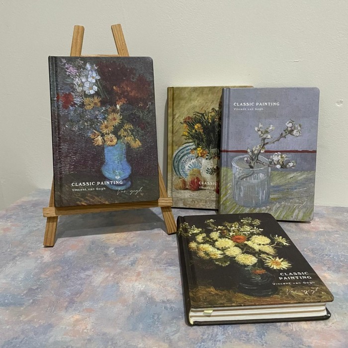 

[BARU] RETRO Van Gogh Art Planner Hardcover Notebook Diary Artbook Aesthetic Journal Multiple