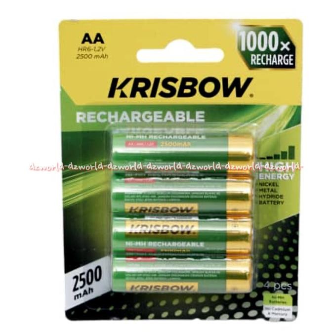 

Krisbow Rechargeable 2200mah Baterai Bisa Dicharge 3.7volt