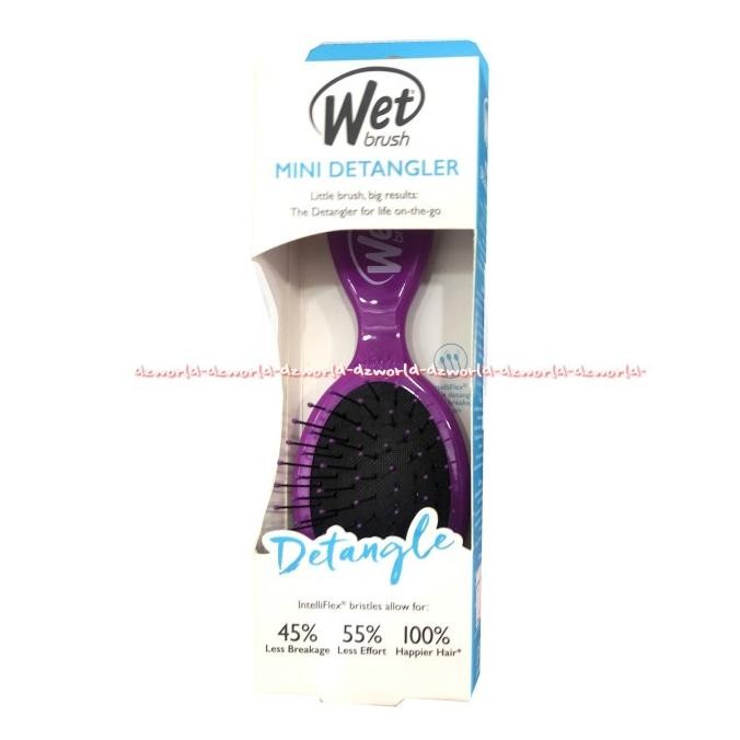 

Wet Brush Mini Detangler Sisir Rambut Bulat Kecil Detagle