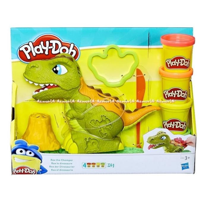 

Play-Doh Rex The Chomper Mainan Lilin PlayDoh Trex Dinosaurus
