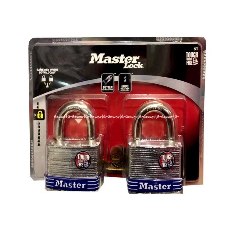 

Master Lock Padlock Gembok 25mm 2pcs Dengan Kunci Yang Sama