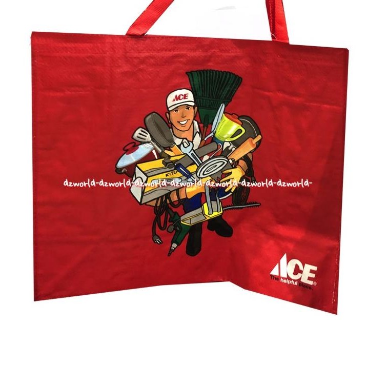 

Ace Goodie Bag Kantong Daur Ulang Besar ACE Hardware Merah