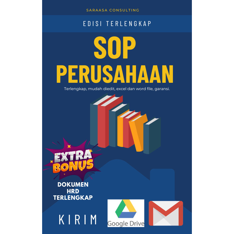 BEBAS ONGKIR - SOP PERUSAHAAN LENGKAP 2024