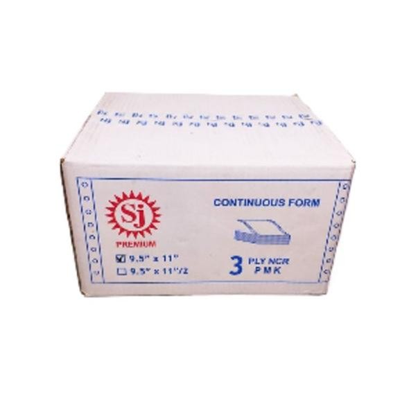 

[ DUS ] Kertas Continuous Form 3 Ply 9,5 x 11 Bagi 2 - SJ Premium