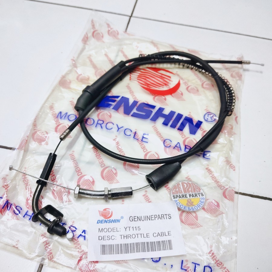 Kabel gas yamaha YT115 Tali gas YT 115 Limited Item Barang Langka Spare Part Motor Klasik