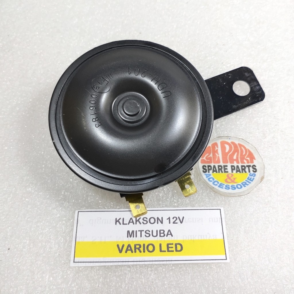Klakson 12V 12 Volt Vario Led Beat Ori MITSUBA Horn Limited Item Barang Langka Spare Part Motor Klas