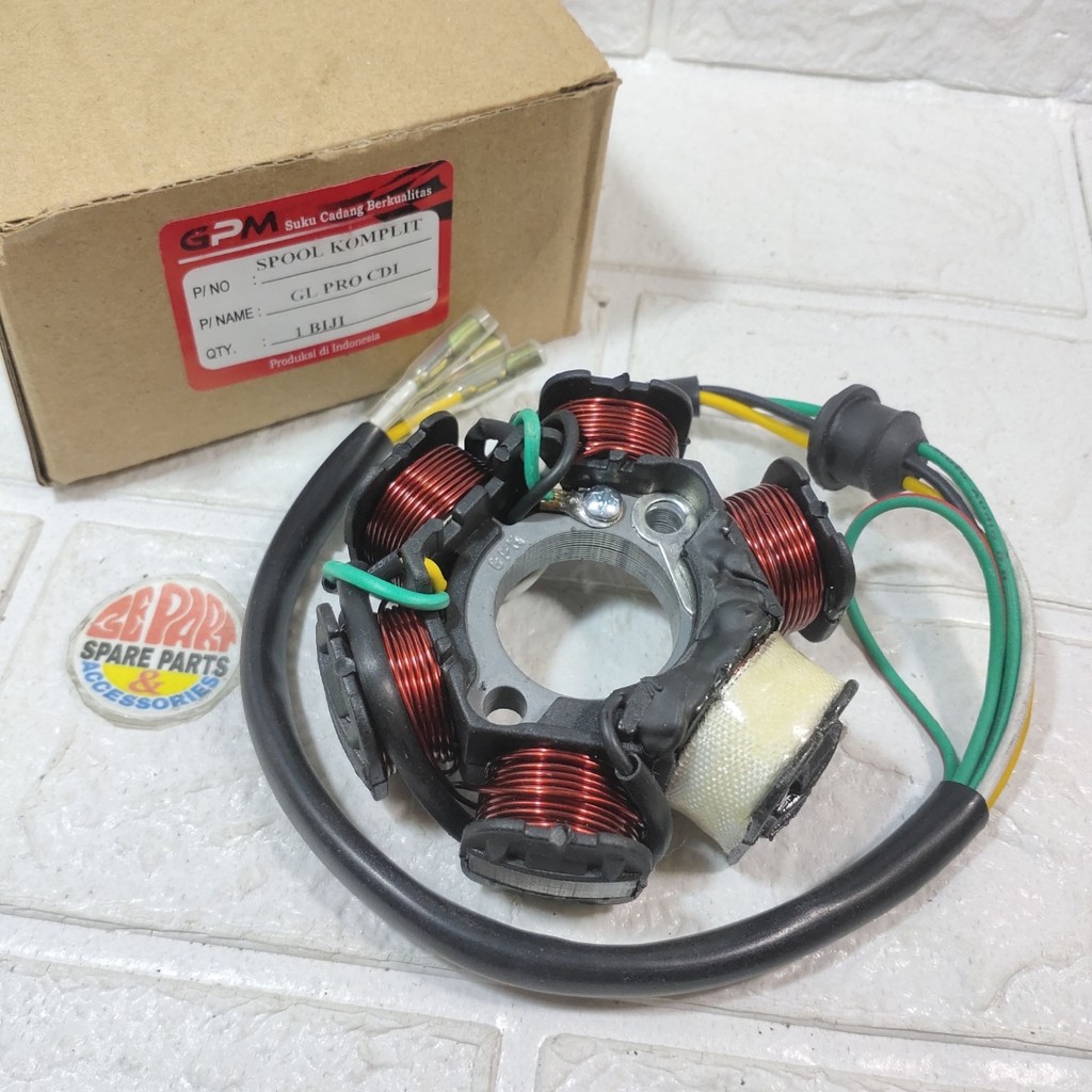 Spool spul spull assy Honda GL Pro Cdi 6K GLPRO Limited Item Barang Langka Spare Part Motor Klasik