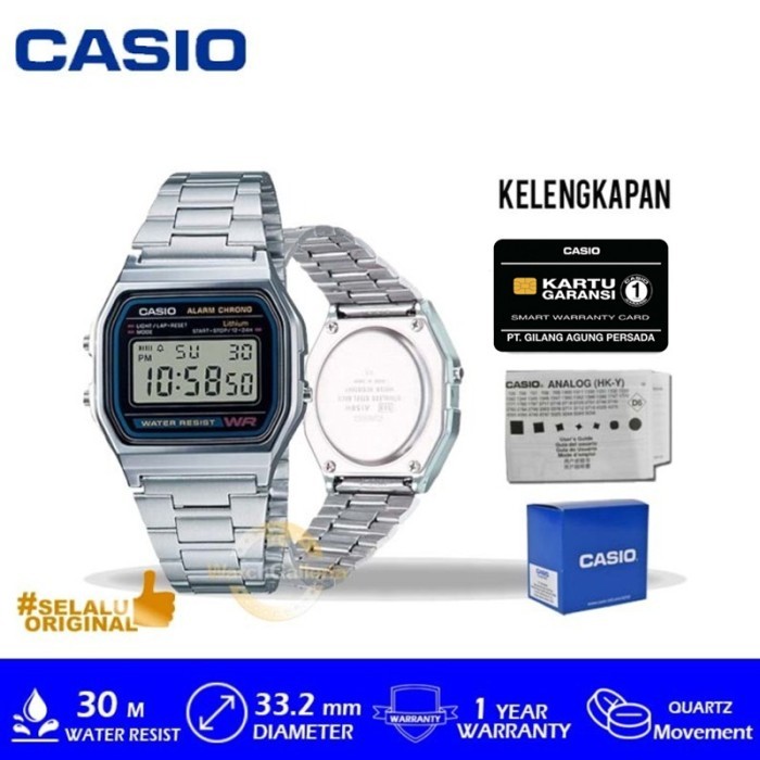 Casio GENERAL A158WA-1DF / A158WA 1DF / A158WA ORIGINAL