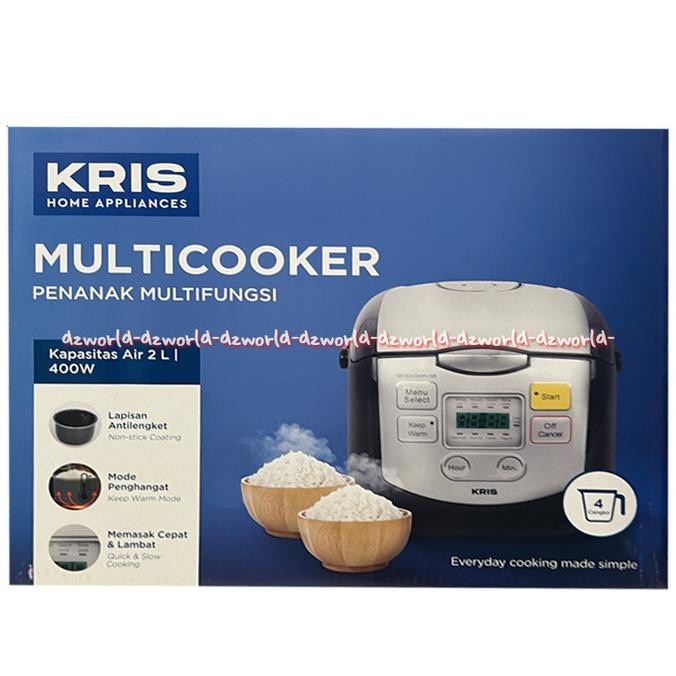 

Kris Rice Cooker Otomatis Black Penanak Nasi Hitam 0.8L