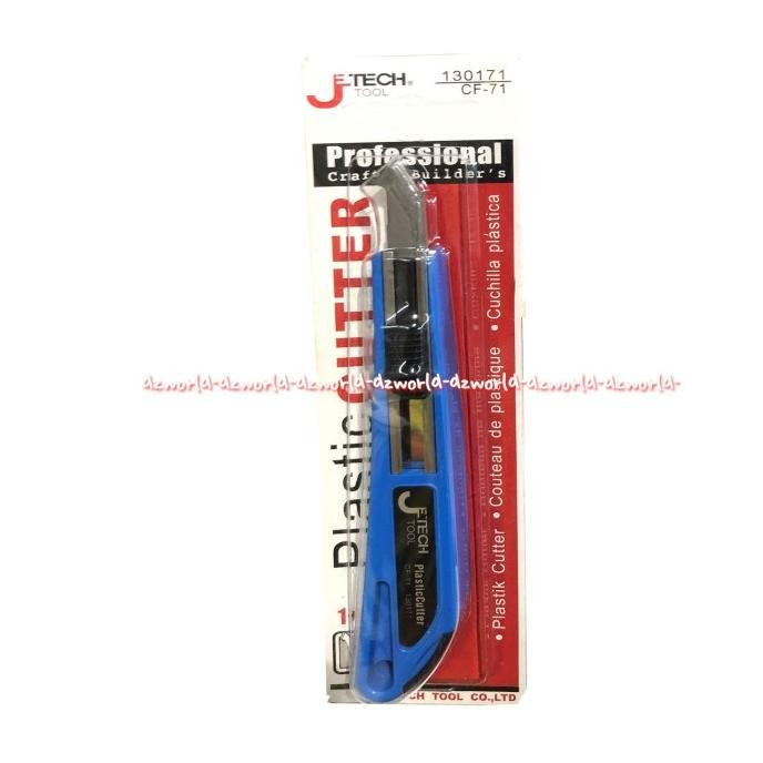 

Jetech 130171 Craft Builder Plastic Cutter Pisau Karter Ujung Miring