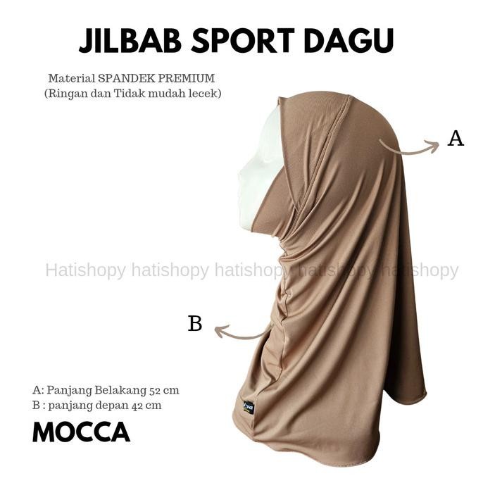 JILBAB SPORT HIJAB OLAHRAGA DAGU MALAYSIA  HIJAB DAGU  BERGO ANTEM