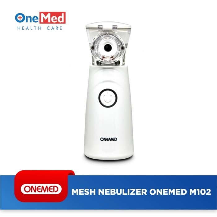 Mesh Nebulizer OneMed M 102 Portable / Alat Uap Bantu Pernafasan Asma