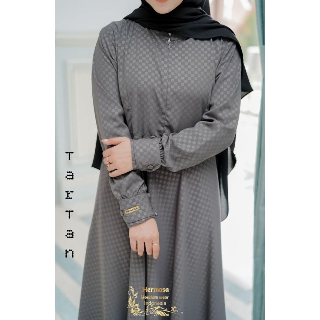 GAMIS TARTAN ABU TUA ORIGINAL HERMOSA
