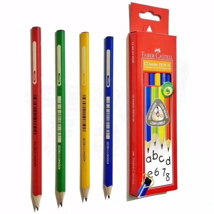 

GV532 Pre School Grip Junior Pencil Faber Castell / Pensil Faber Castell TERMURAH