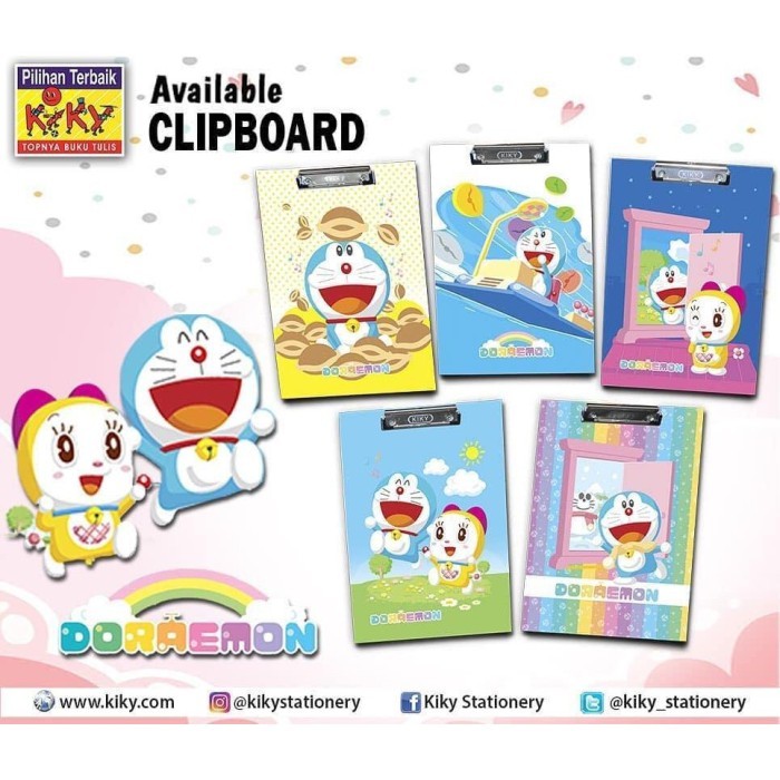 

PR814 Clipboard / Papan Alas Ujian Kiky F4 TERBARU