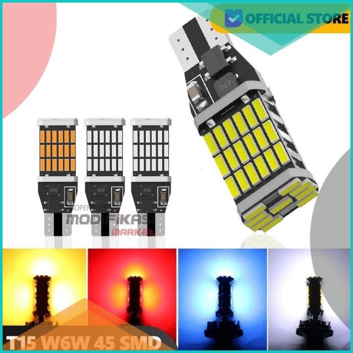 Lampu Sein Senja T10 T15 45 LED Sen Dajjal 45 Mata LED Sein Dajjal  Un
