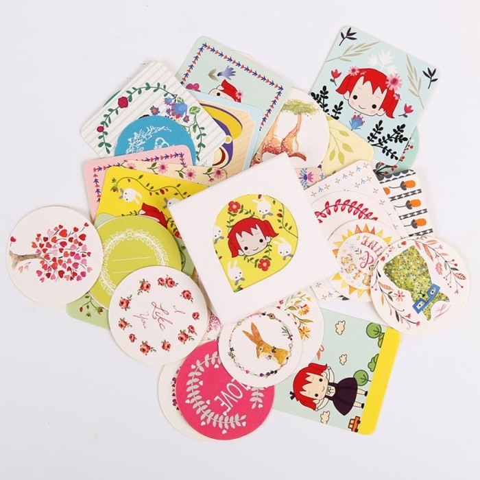 

ZU564 Stiker Thema Cute Girl (38pcs) BIG SALE